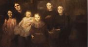 Eugene Carriere The Painter's Family Spain oil painting artist